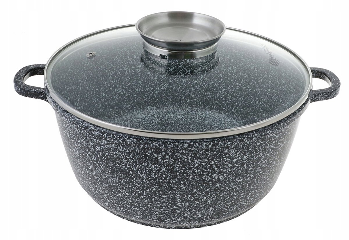Marmere Pan 28cm Inductie 6.8L - Snel en Gezond Koken