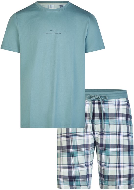 Ekouaer Heren pyjamaset korte pyjama korte mouwen loungewear katoen elegante shorty broek, marineblauw, XL, navyblauw, XL Ekouaer Heren pyjamaset korte pyjama korte mouwen loungewear katoen elegante shorty broek, marineblauw, XL, navyblauw, XL