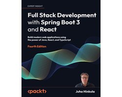 Omslag van Full Stack Development with Spring Boot 3 and React
