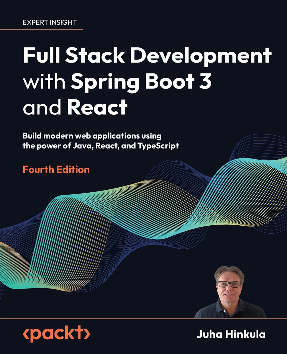 Omslag van Full Stack Development with Spring Boot 3 and React