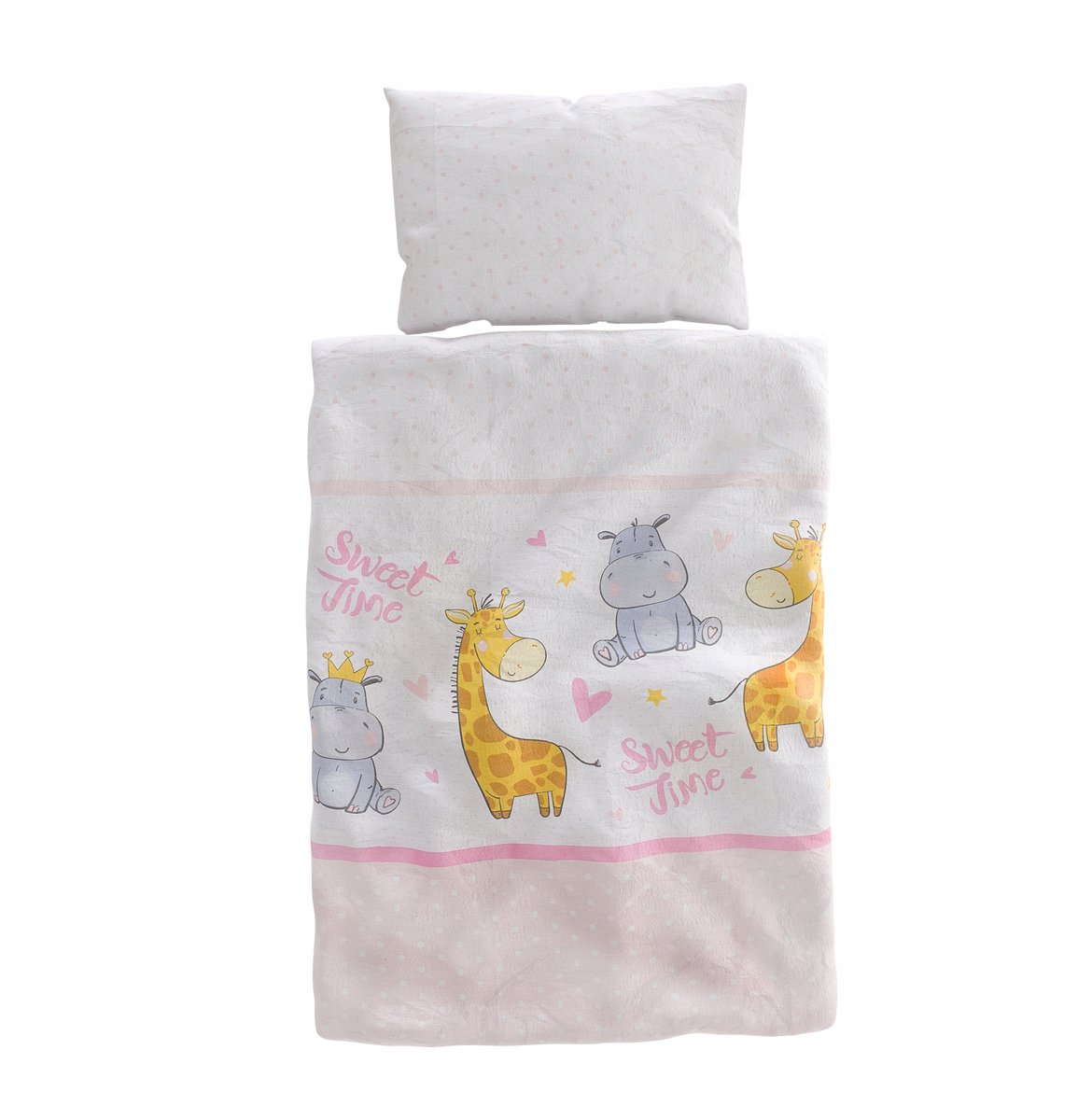 Kinderbeddengoed Katoen 120x90 cm - 2-delige set