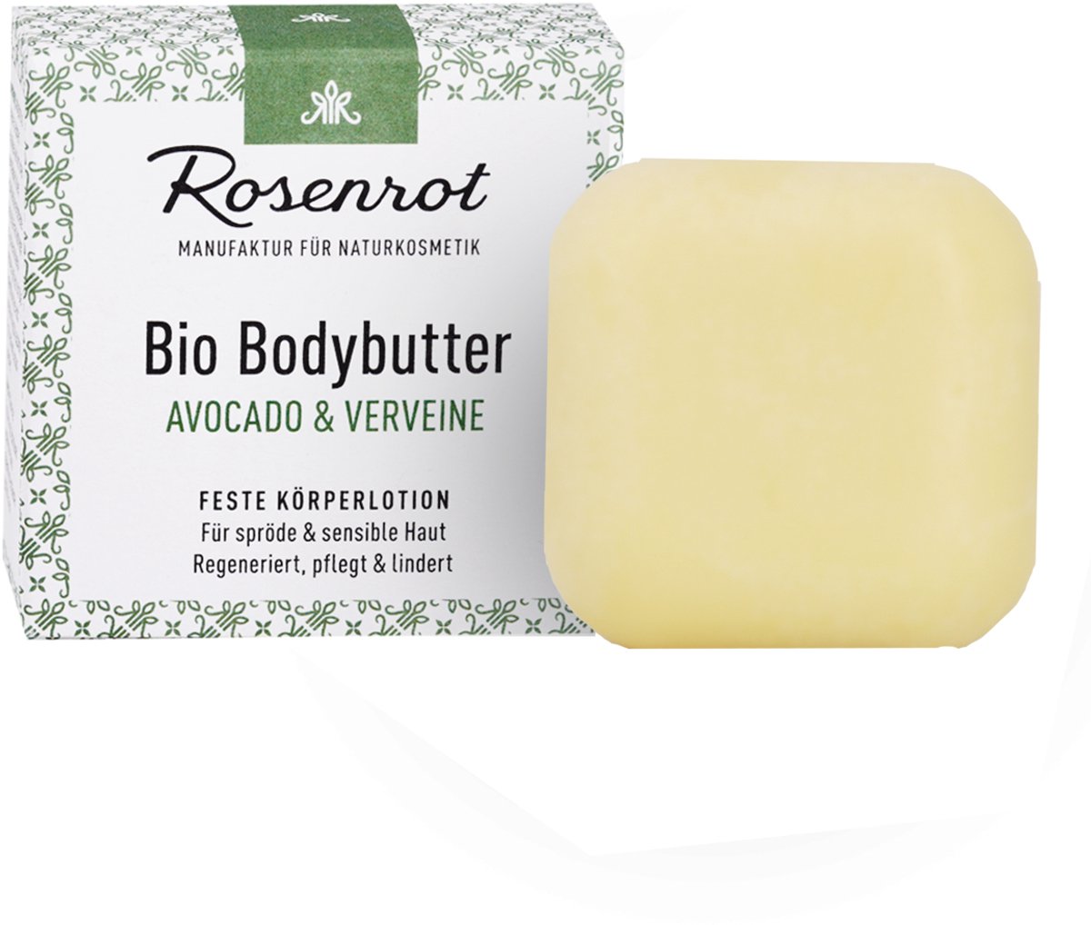 Rosenrot Organic body butter avocado & verveine 70 Gram