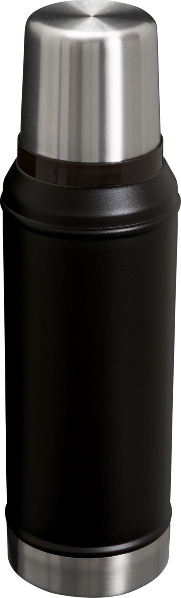 Stanley Classic Legendary Thermosfles 750 ml - Houdt 20 Uur Warm Of Koud - Lekvrij - Vaatwasserbestendig - BPA-Vrij - Voor Koffie, Thee en Meer - Roestvrijstalen Thermoskan - Black 2.0 – foto 3