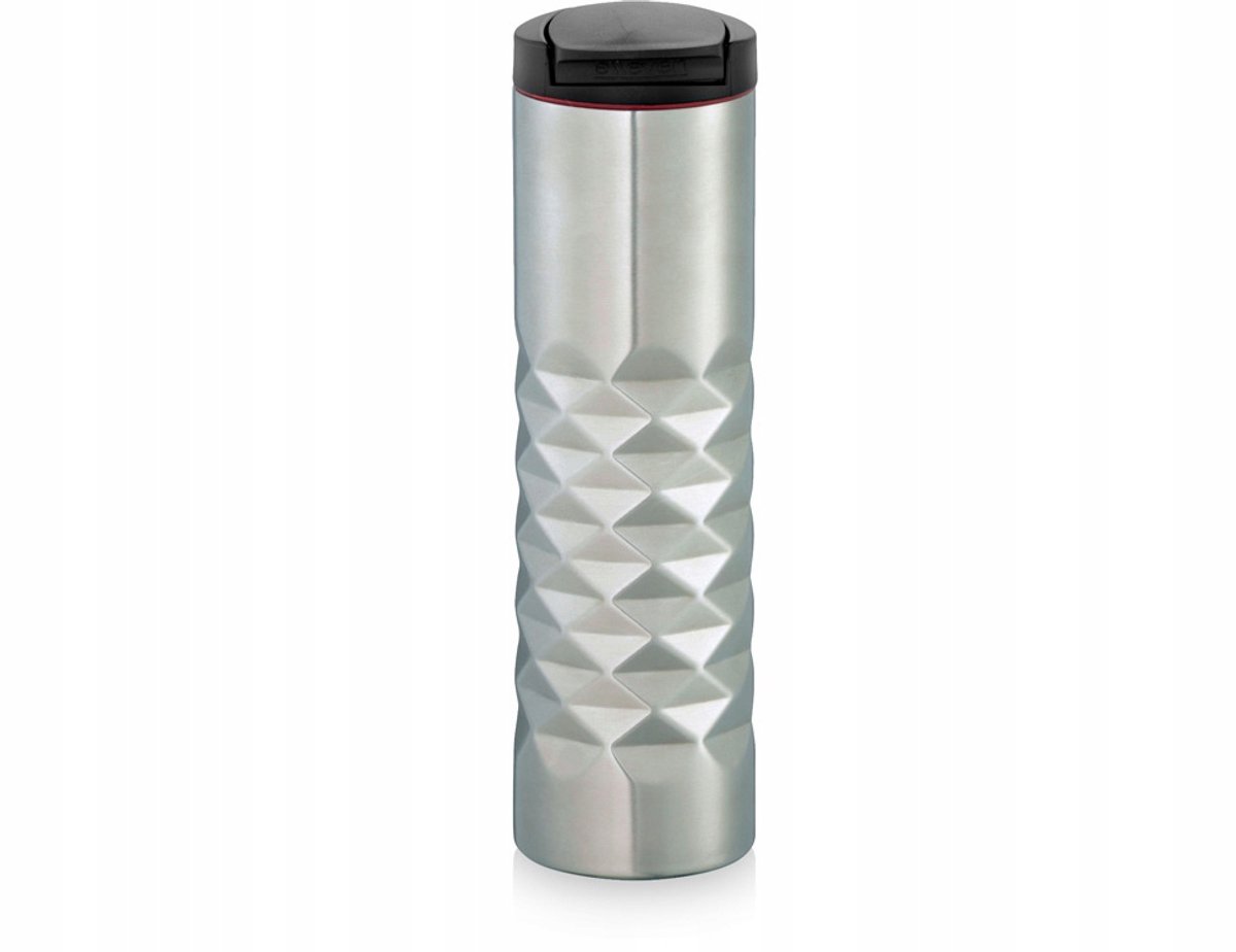 RVS Thermosbeker 475ml - Dubbelwandig, Lekvrij, Zilver