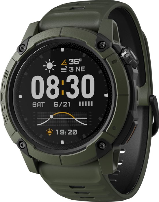 Coros Horloge Nomad Groen - Coros - €367,00