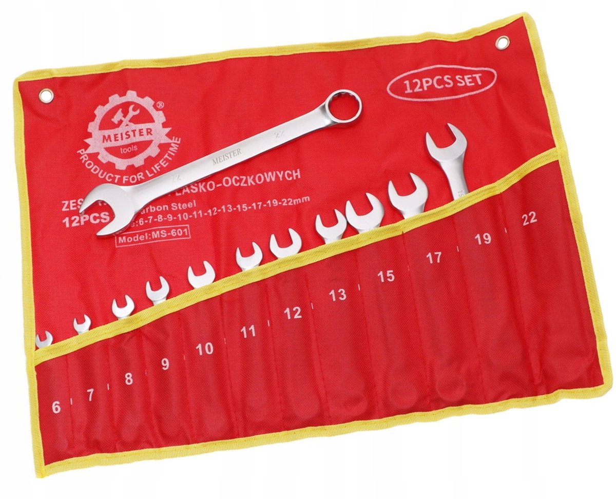 Ringsleutel Set 6-22mm - 13 Delig Gereedschap