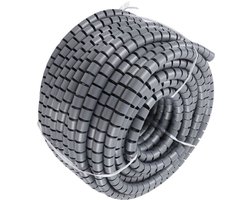 Spiraalkabel met Klemhuls - 50 M IVLE Draad Wikkelbuizen, 22 Mm Diameter voor IMAL Organisatie