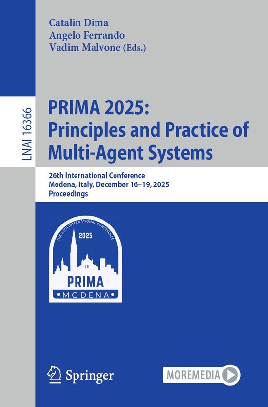 Computer Science (R0) - PRIMA 2025: Principles and Practice  ... - cover