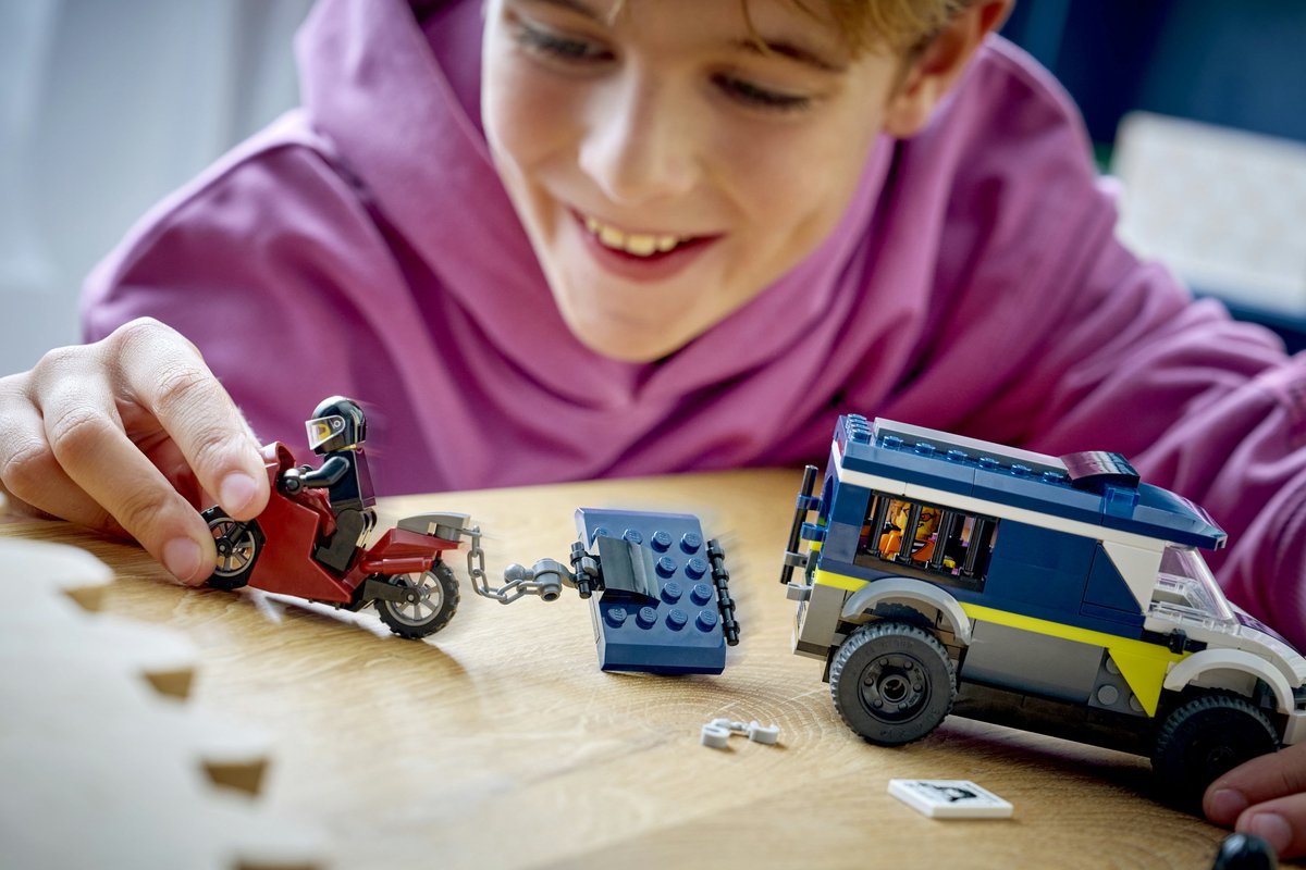 LEGO City - Politie Gevangenentransport Bouwpakket met Rollenspellen Speelgoed voor Kinderen - 60479 — afbeelding 10