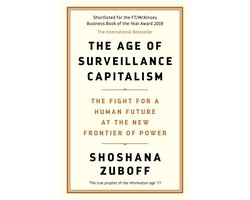 Omslag van The Age of Surveillance Capitalism