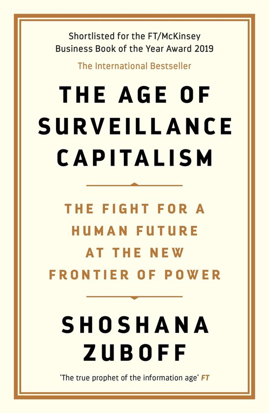 The Age of Surveillance Capitalism - cover