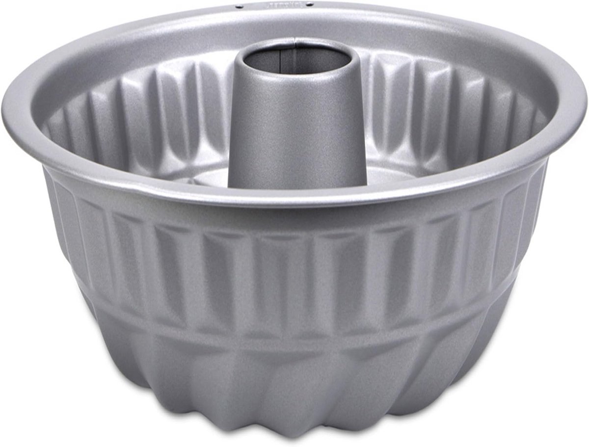 Tulband Bakvorm Zilver 26 cm - Professionele Anti-Aanbak Laag