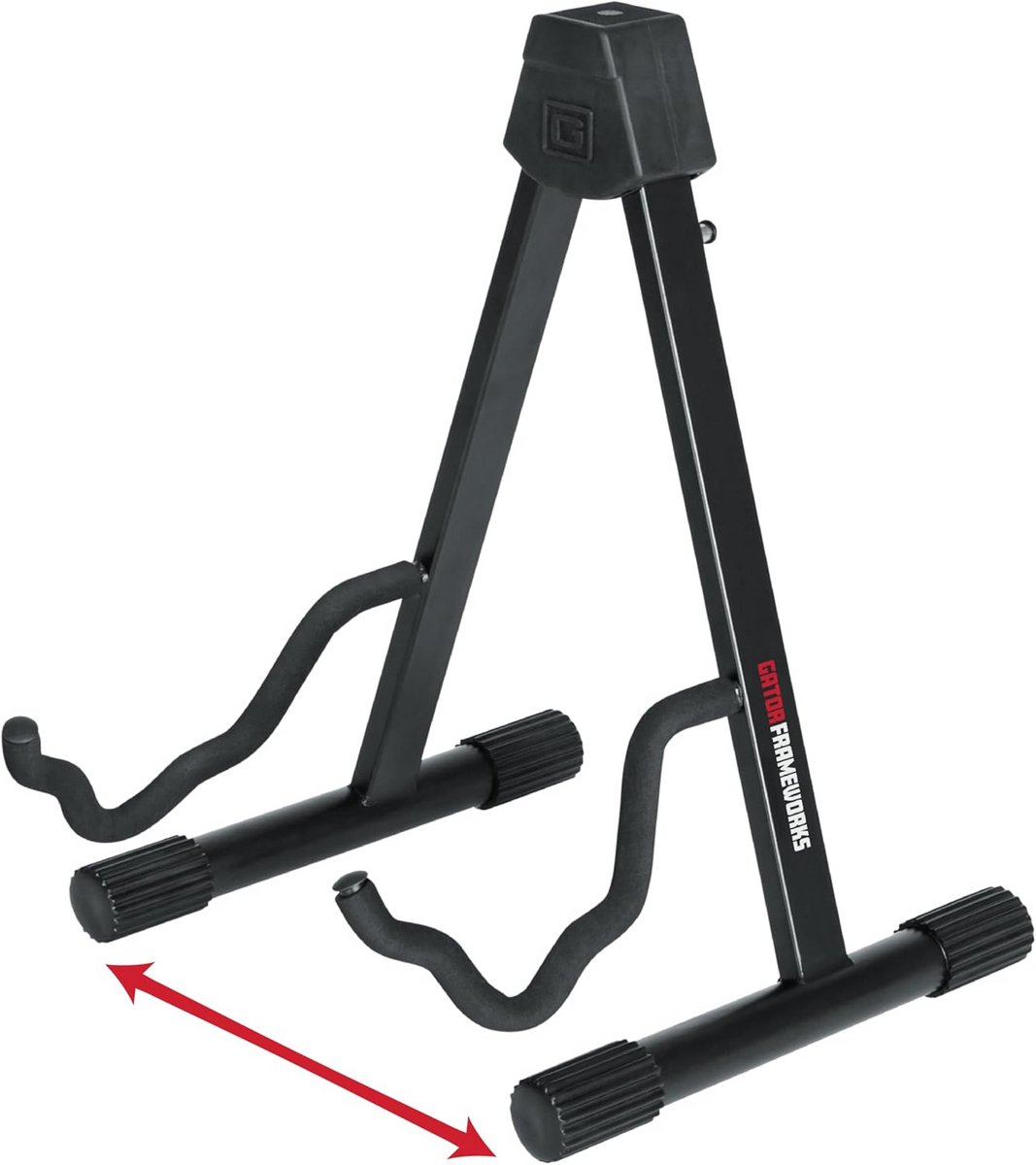 Elektrische gitaarstatief - Robuuste A-frame standaard voor optimale stabiliteit