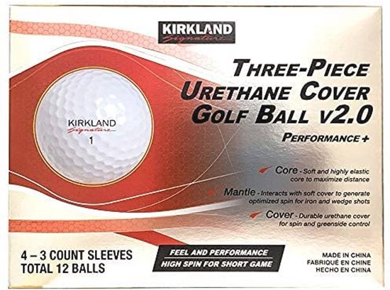 Drie Stuks Urethane Golfballen van Merkloos — afbeelding 4