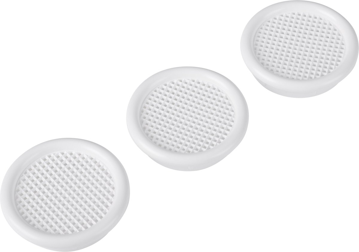 Starx ventilatierooster - rond - met kraag - Ã˜ 45 mm - wit