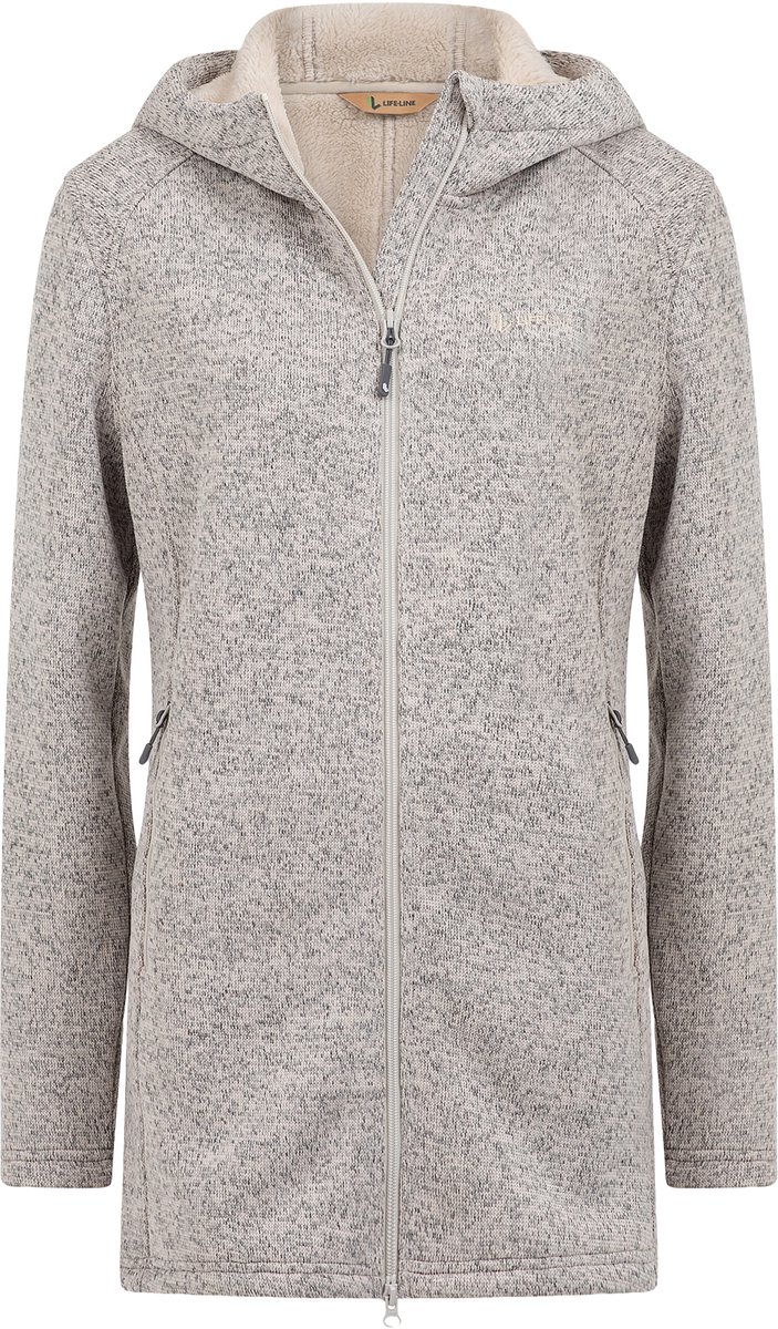 Life-Line Yara Thick Needle Parka Dames Parka Beige
