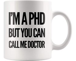 Grappige Doctor Mok voor PhD Afgestudeerden en Medische Studenten - Uniek Geschenk