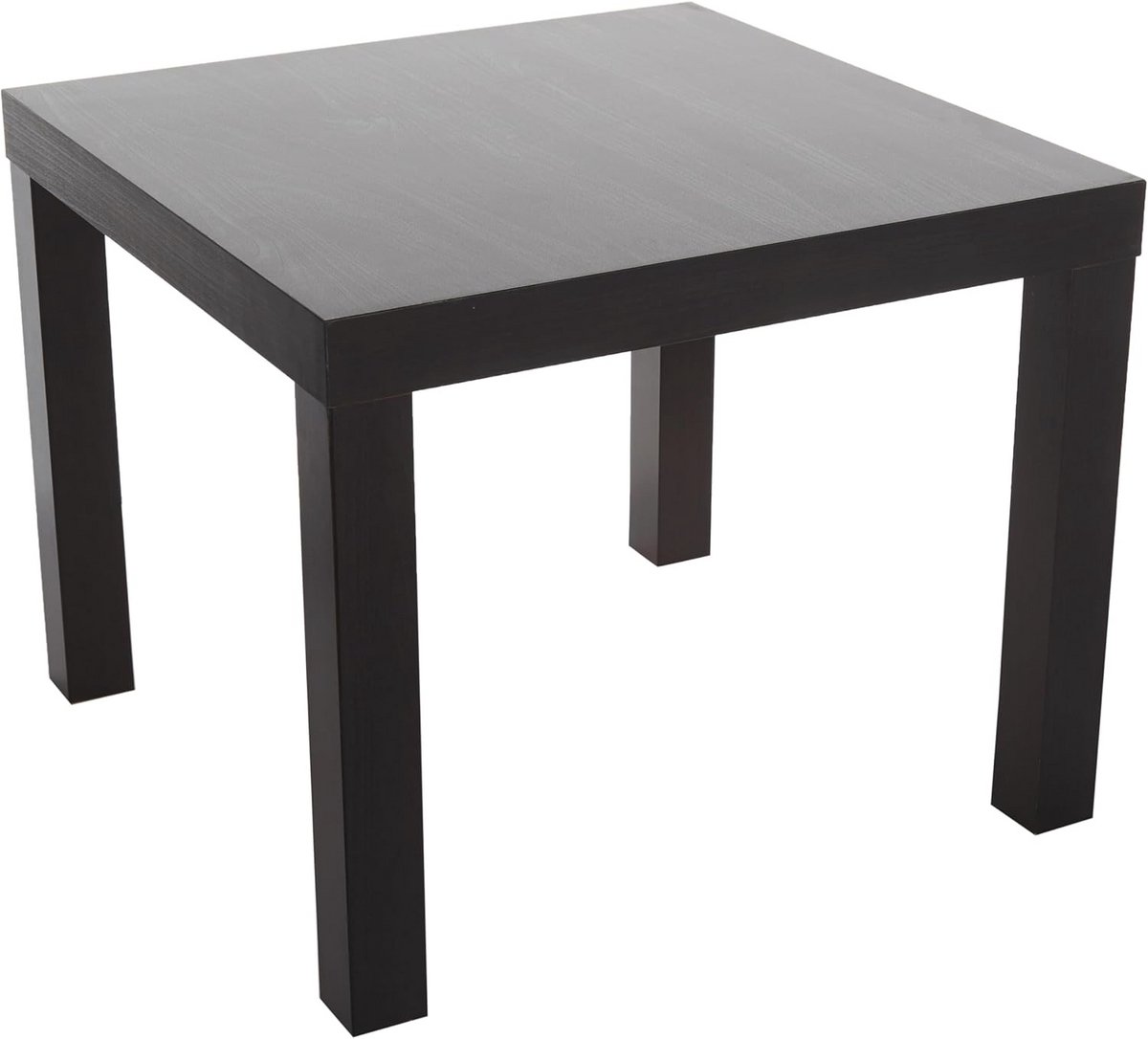 Lounge Koffietafel / Bijzettafel - Zwart Gelakt Hout - 55x45x55 cm