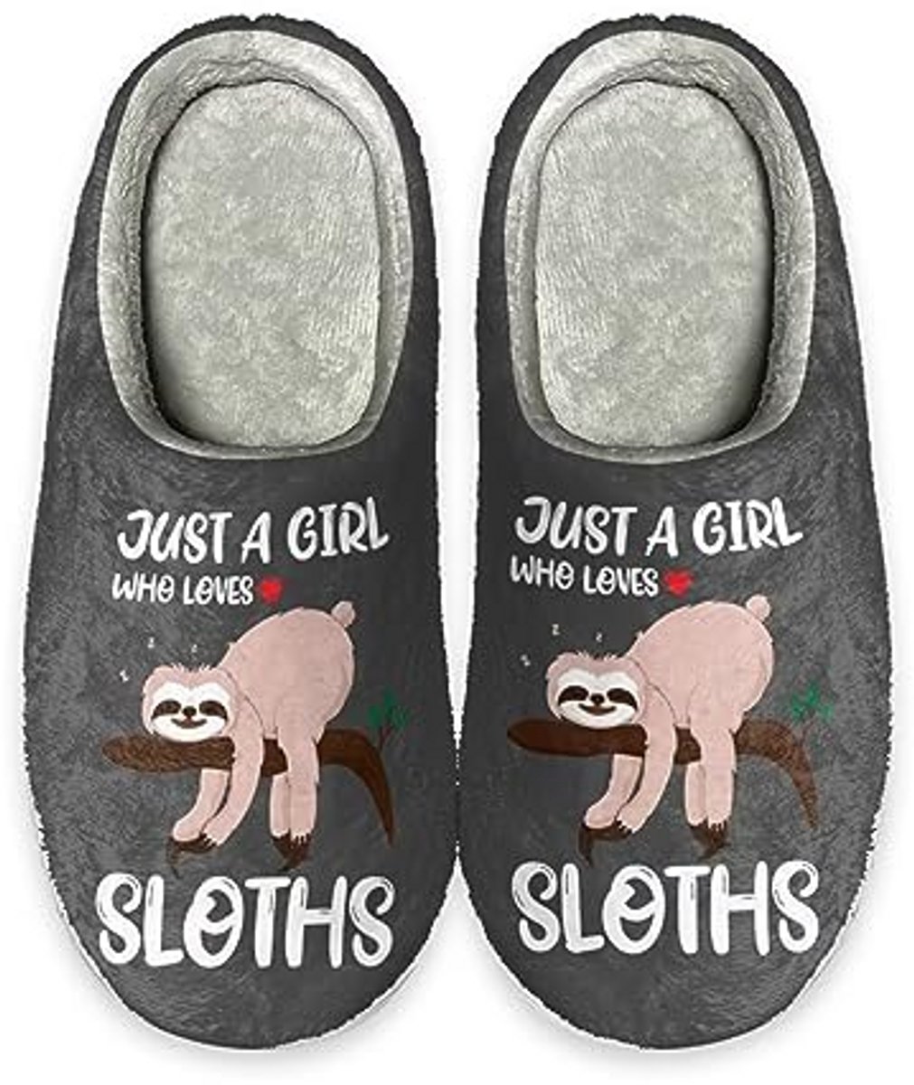 Dames antislip pantoffels - warme en comfortabele scuff slippers