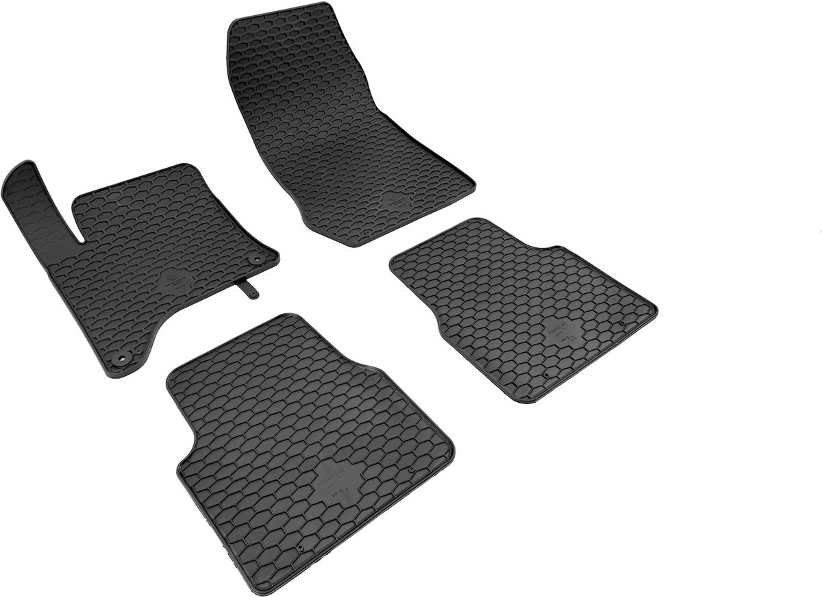Automatten voor Citroen C4, C4X en Peugeot 2008 (vanaf 2019) - 4-delig - Rubber