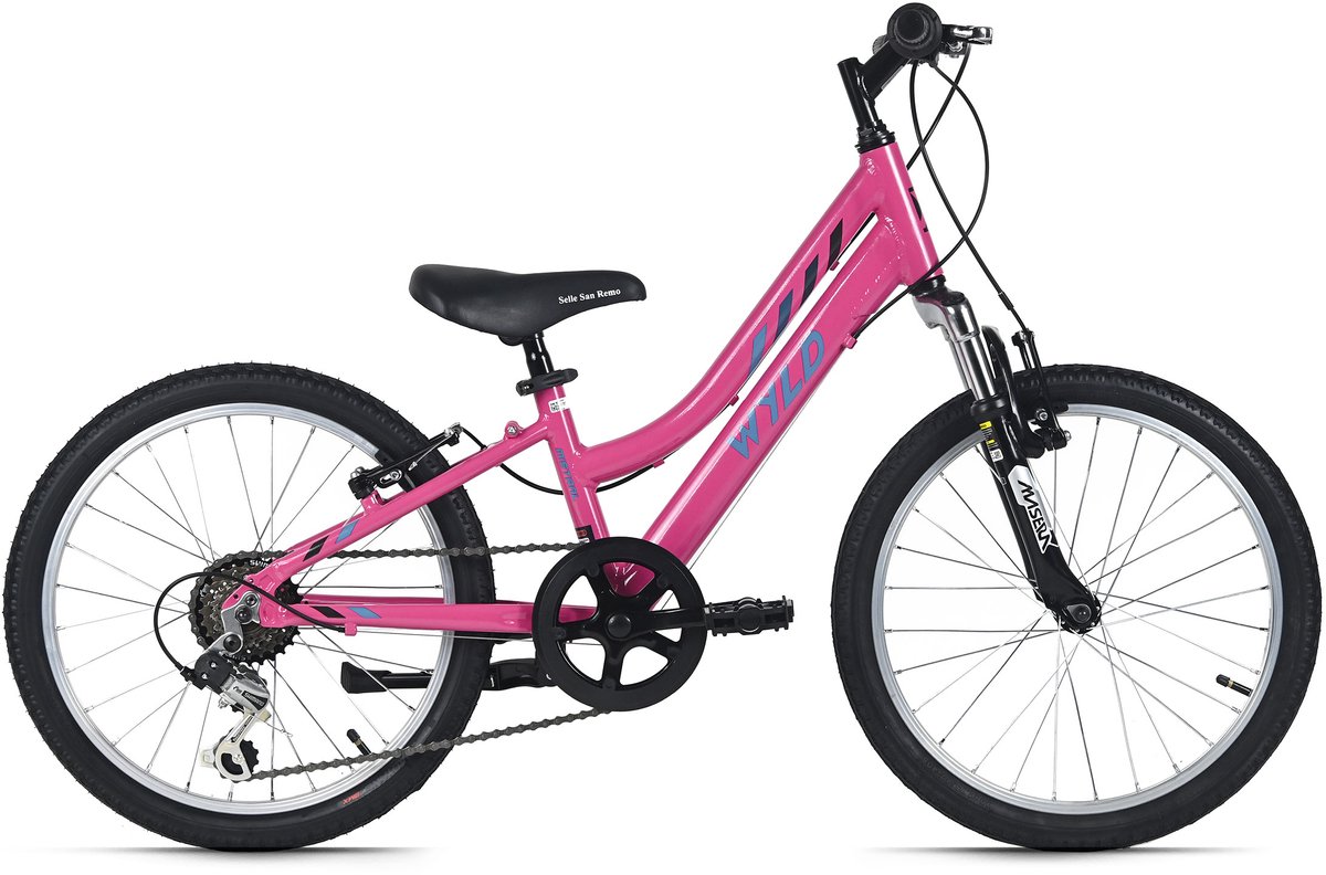 WYLD Kinderfiets 20" Mistral Roze 6 Versnellingen RH 27 cm – Vanaf 6 jaar