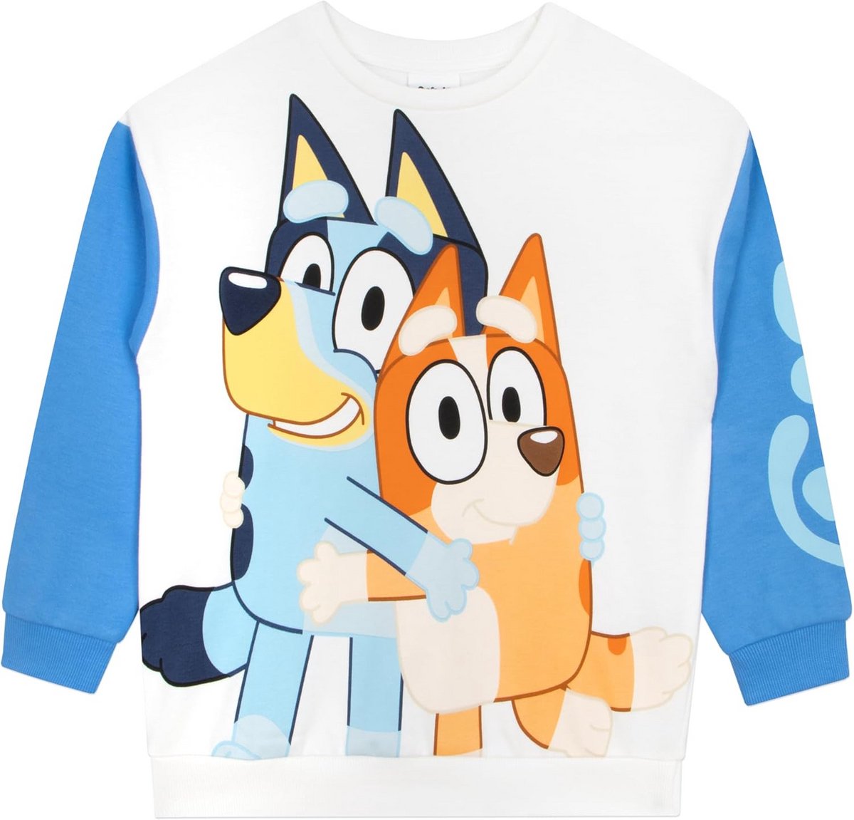 Zachte Jongens Sweater met Bluey en Bingo | Kindersweater van Katoen