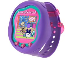 Verbonden Tamagotchi Uni met Polshorloge - Virtueel Huisdier in Paars
