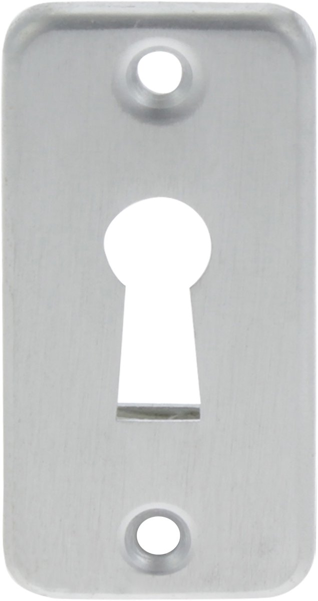 Starx sleutelplaat - recht - 60 x 30 mm - aluminium F1