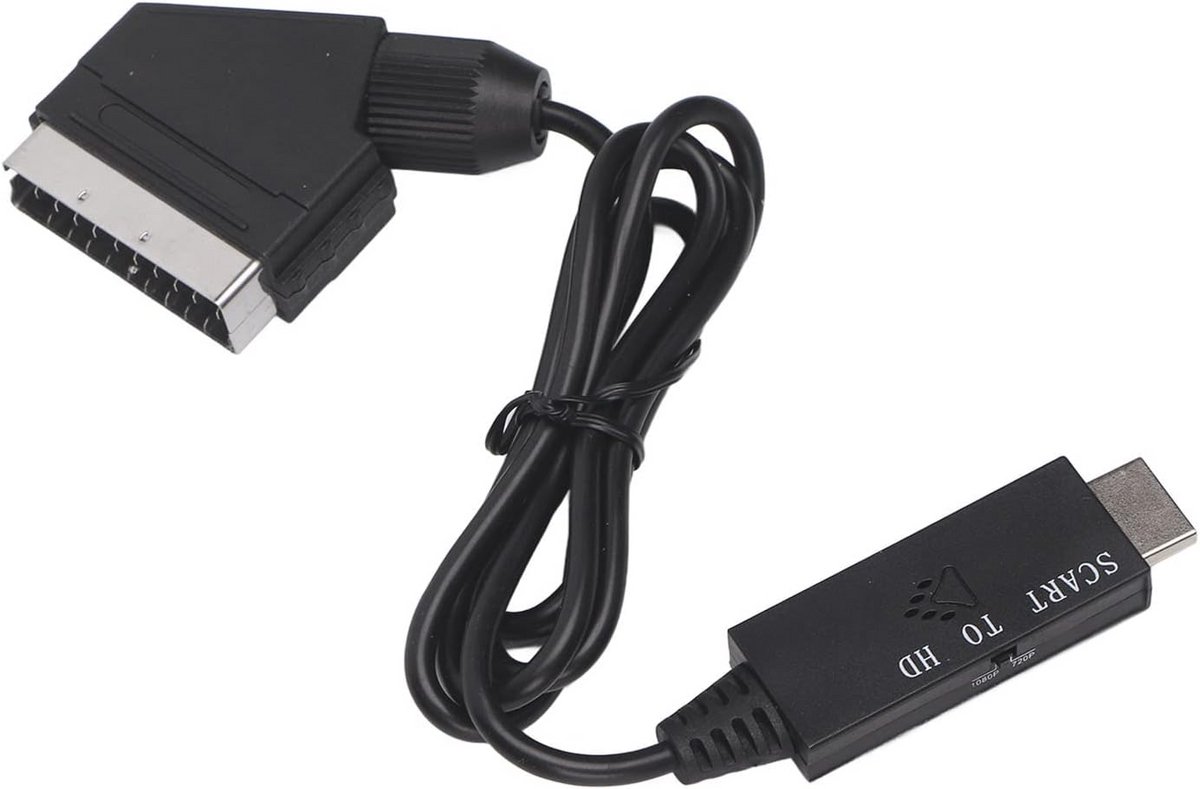 SCART naar HDMI Converter - HD Video Adapter voor TV's en DVD Spelers