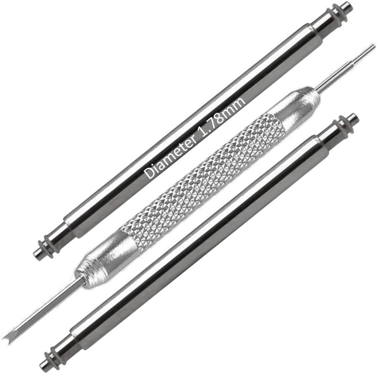 Premium Spring Bars 12 to 30mm Ø - 2 Stuks met Tool voor Horloges
