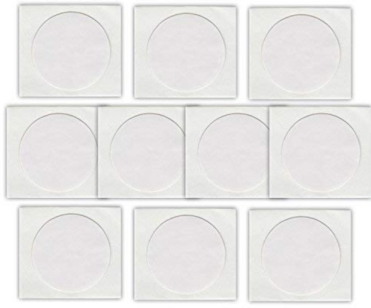 Ronde NFC-Tag Sticker 30mm - Geschikt voor Android en iOS (10 Stuks)