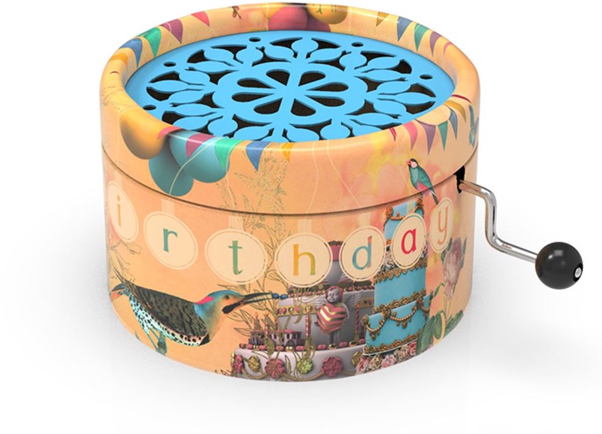 Belle Lurette muziekdoosje Rondo06 Happy Birthday