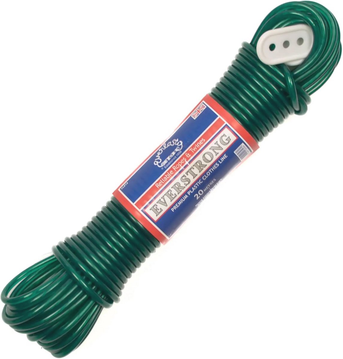 Premium Kwaliteit Stalen Kern PVC Waslijn 4,7 mm - Duurzaam en Weerbestendig 10 m