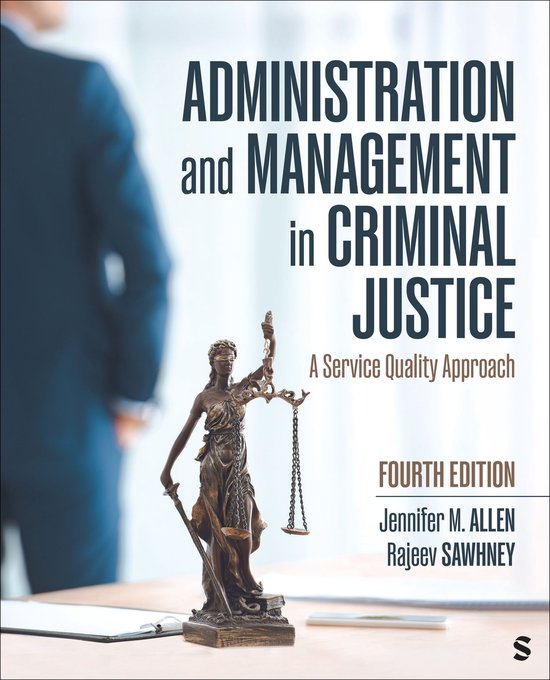 Administration and Management in Criminal Justice (ebook), Jennifer M
