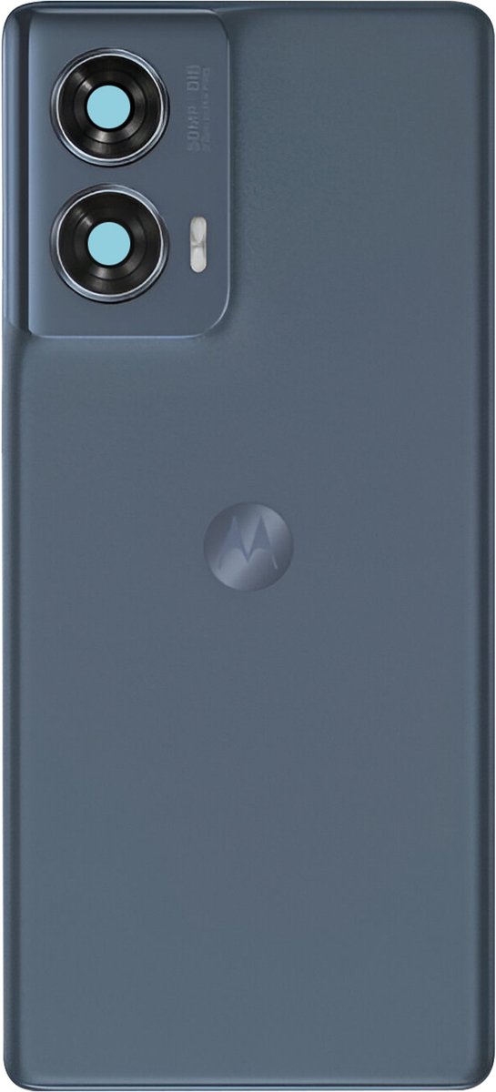 Motorola, Achterruit voor Motorola Edge 50 Fusion Original Service Pack, Nachtblauw