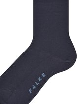 FALKE Cotton Finesse elegant fijn katoen sokken kinderen blauw - maat 31-34