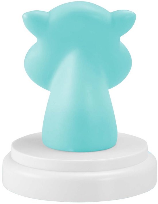 Alecto SILLY HIPPO - LED nachtlampje - nijlpaard - blauw van Alecto — afbeelding 2