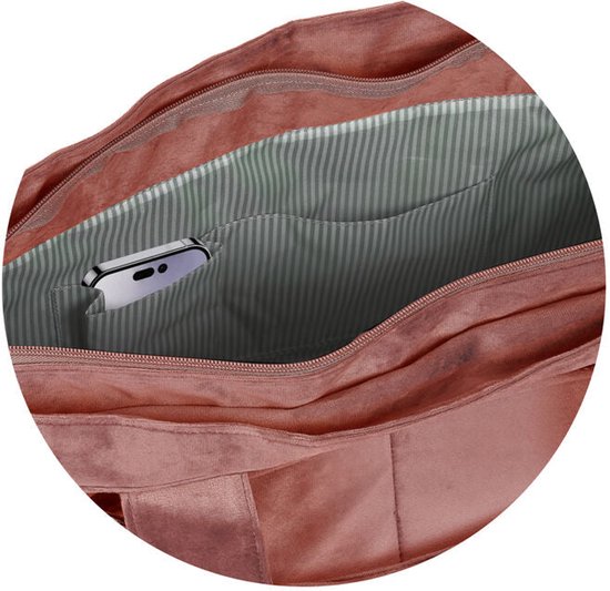 Luiertas Safta Marsala Roze (46 x 26 x 15 cm) van Safta — afbeelding 5