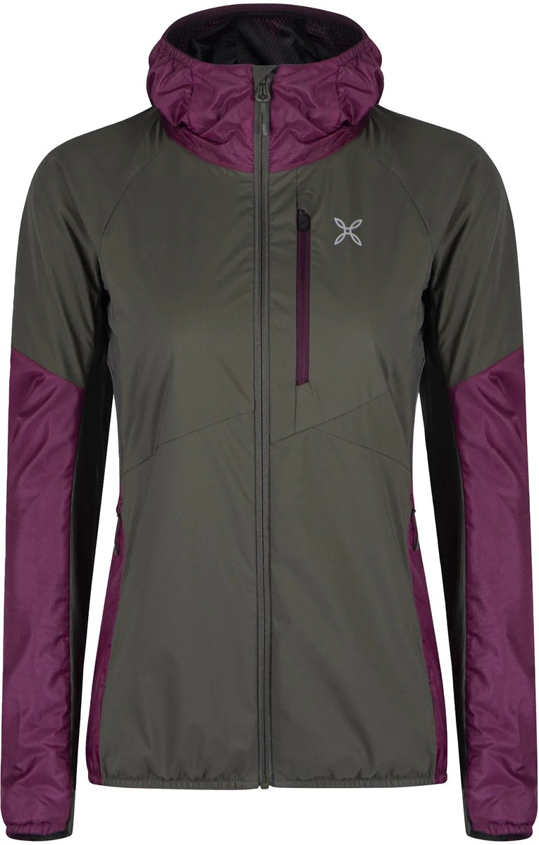 Damesjack met capuchon Montura Alpha Evo Groen