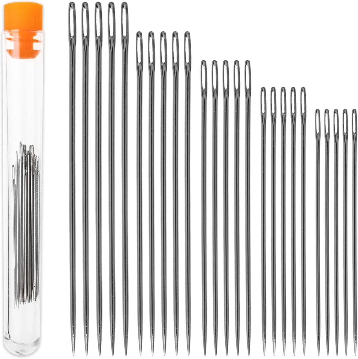 Famanu – Handnaalden met set 30 stuks in meerdere maten inclusief opbergdoos