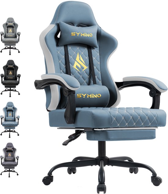 Symino FZ Gaming Stoel met Voetsteun - Ergonomisch - Racing - Symino - €125,01