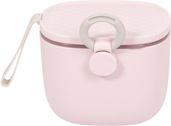 Bo Jungle - Doseerdoos melkpoeder - met maatlepel - Bewaarbakje babyvoeding - Snackhouder - 500ml - Nomadic Powder Box Roze — afbeelding 4