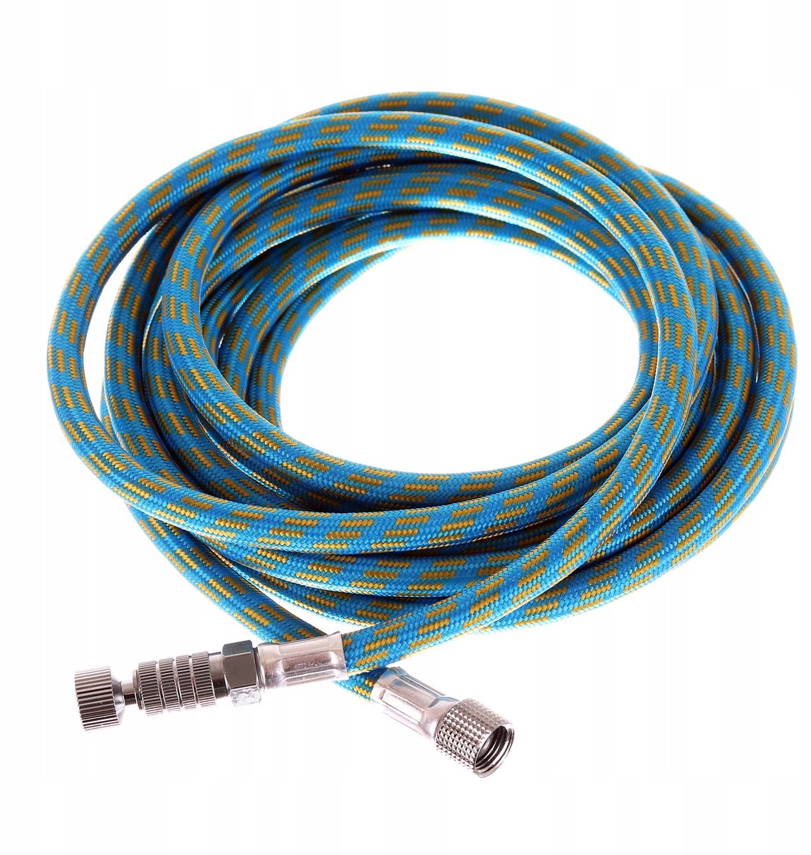 Aerograaf slang 3m met snelkoppeling 1/8" voor compressor