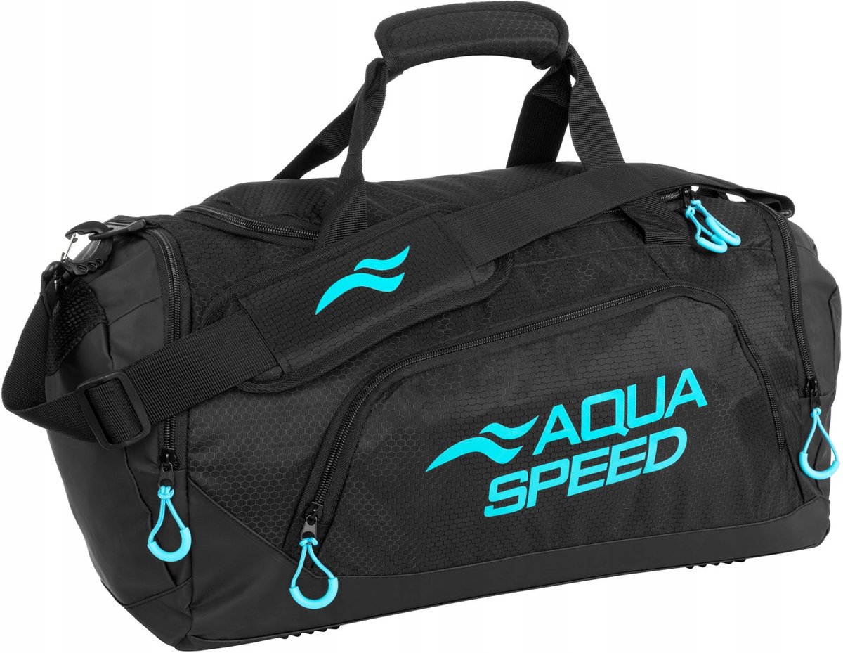 Aqua Speed ​​Sporttas M - 34L Zwart - Zwembad, Gym, Reizen