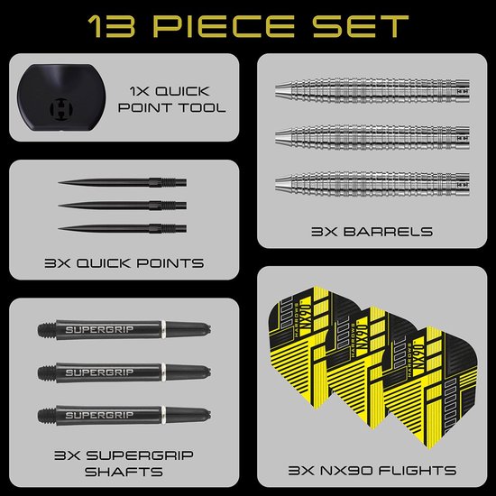 NX90 90% tungsten 25Gr Quick Point — afbeelding 4