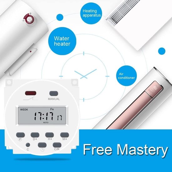 Mini LCD Digital Microcomputer Control Power Timer Switch ...