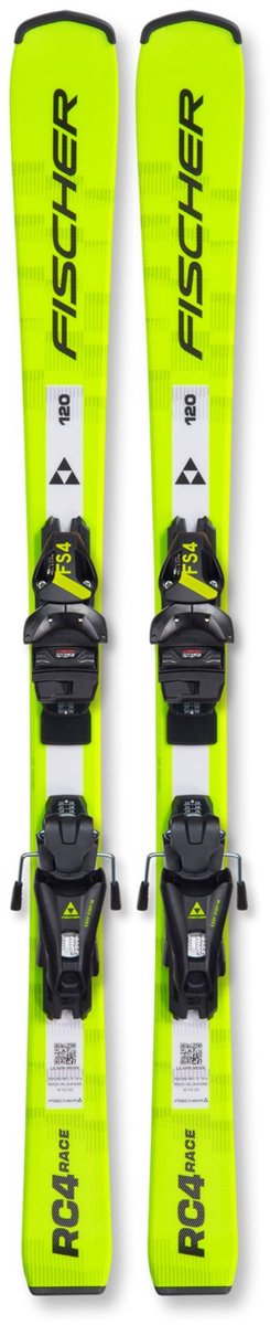 FISCHER rc4 race jr 70-90 Ski jongens Zwart