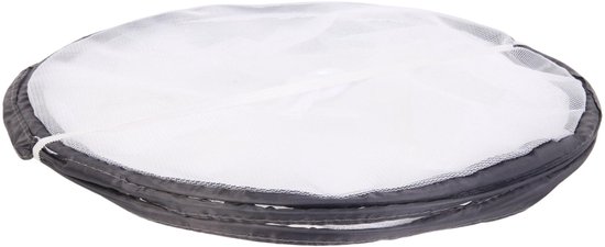 Home Deco Factory Opvouwbare Foodcover - Rond - D30cm - Vliegenkap en Voedselbescherming — afbeelding 3