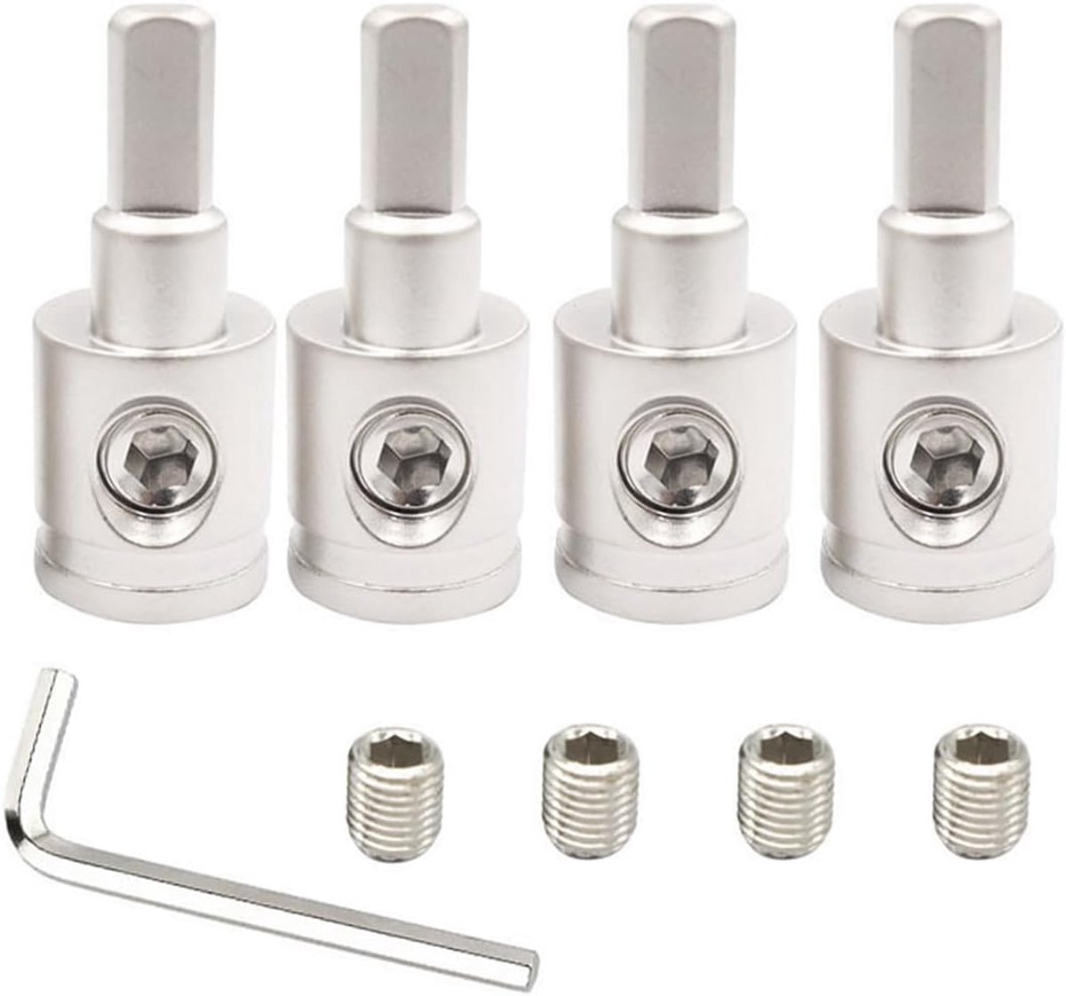 Stereo Power Ground 0 Gauge Reducer - Input Reducer Set van 4 - Audiokabel Accessoires
