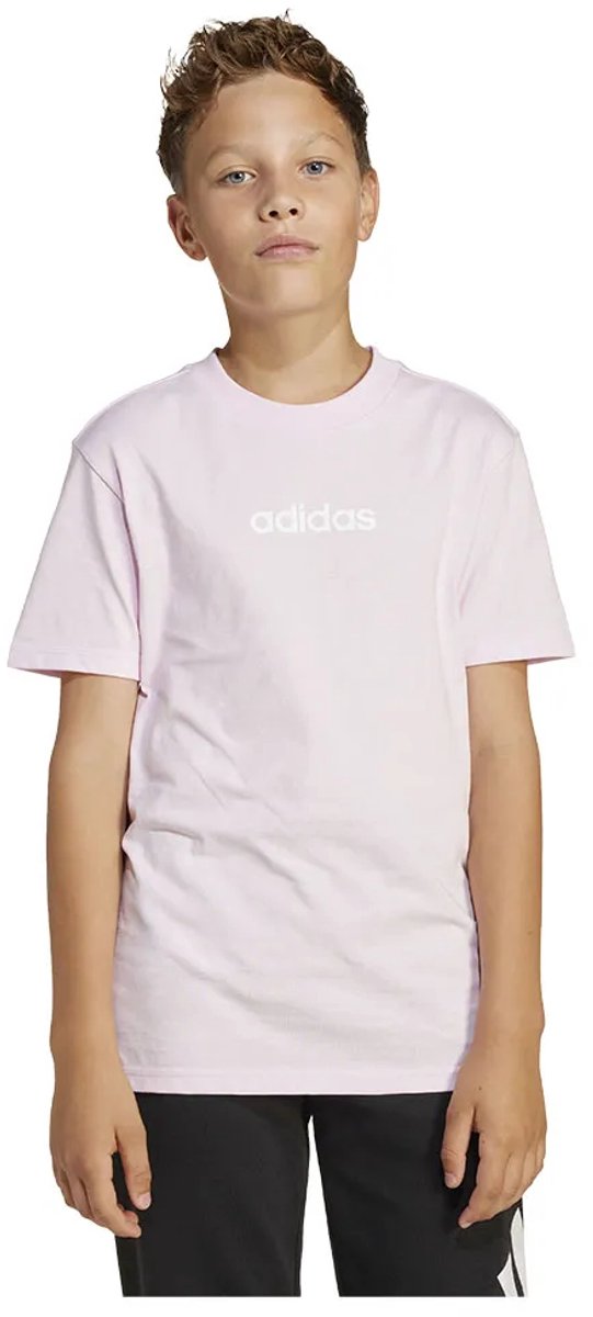 Adidas Essentials T-shirt Met Korte Mouwen 15-16 Years Kinderen Roze